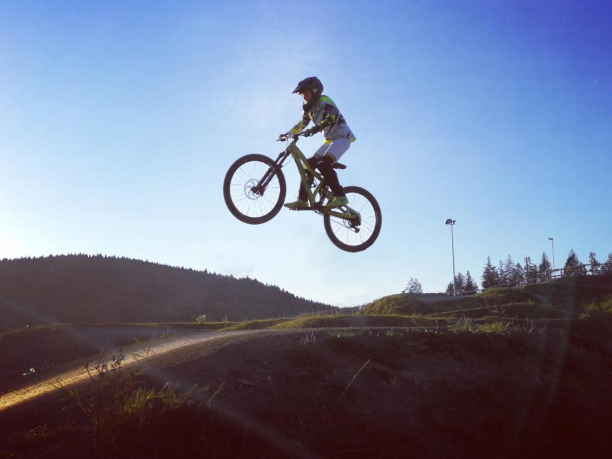 Bergkristall Direkt Am Bikepark Und Skigebiet, 2 Schlafzimmer, Terrasse, Abschliessbarer Keller Winterberg Eksteriør billede